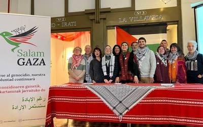 Salam Gaza, zubi bat Nafarroa Palestinarekin lotzeko