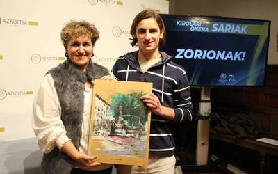 Bingen Aranbarri izendatu dute Azkoitiko Urteko Kirolari Onena