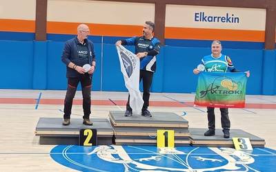Roberto Cabello arkulariak hirugarren postua lortu du Gipuzkoako txapelketan