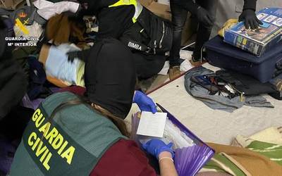 Durangoko establezimendu bat miatu dute Dania operazioari lotuta