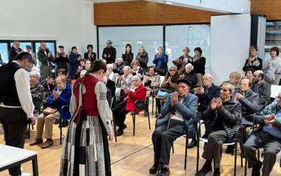 90 urtetik gorako arrasatearrak omendu dituzte