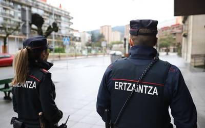 Pertsona bat atxilotu dute beste lauri labanaz eraso egiteagatik Oñatin