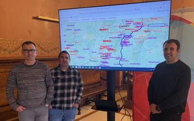 Mapa digital interaktibo batean batu ditu Oñatiko Udalak herriko 2.855 toponimo