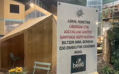 Santiago ospitalerako liburu eta jostailu bilketa abiatu du Beat elkarteak