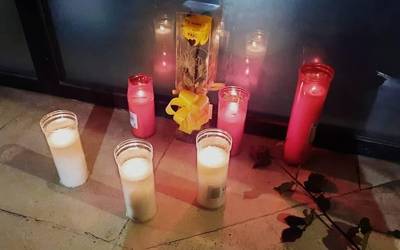 Duela urtebete David Hernandez 'Fabi' hil zela gogoratu zuten atzo bere lagunek