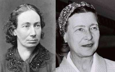 Louise Michel eta Simone de Beauvoir, urteko lehen Memoriaren Txokoan