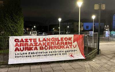 Zabaloetxeko gazteen kontrako kriminalizazioari ez!