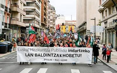 Aste honetan abiatuko dira hezkuntzako grebak