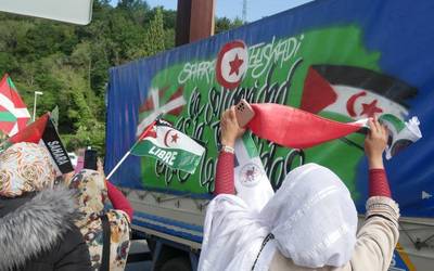 Tindoufeko errefuxiatu saharar kanpalekuen aldeko elkartasun bilketa hasiko da bihar