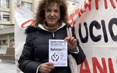 "Nazkatuta gaude langilerik ez dagoela dioen mantrarekin"