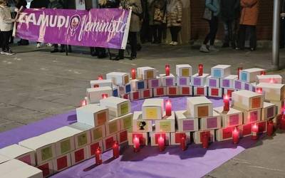 Omenaldia indarkeria matxistaren 2024ko biktimei