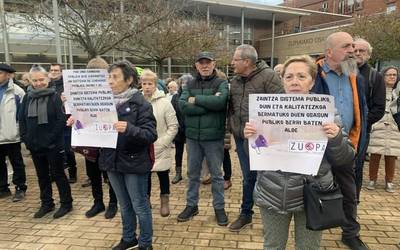 Osasun publikoaren alde Donostian egingo den manifestazioan parte hartzera deitu du Zuopak