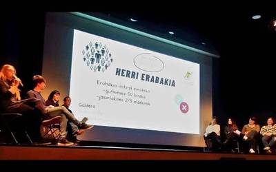 Babes zabala jaso du Leitzako eskolako jangela komunitarioaren proiektuak