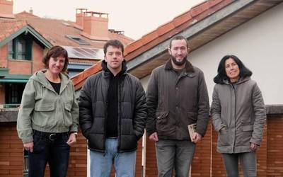 Udalaren beka eskuratuta, beren proiektuak garatzen ari dira Aitor Tena eta Iñaki Agirrezabalaga