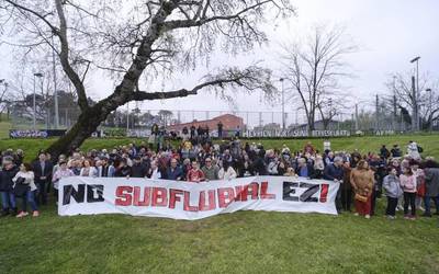 Manifestazioa egingo dute Bilbon, subflubialaren aurka
