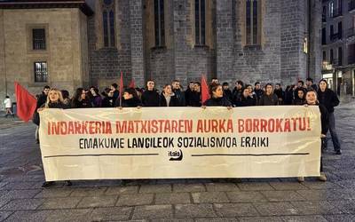 Taberna bateko komunean agertutako kamera dela-eta, elkarretaratzea egingo du Itaiak