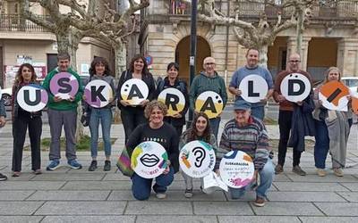 Euskaraldia martxan da Etxarrin