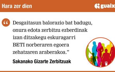 Desgaitasun zerbitzuak