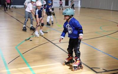 Irristaketa eta hockey ikastaroa, argazkitan