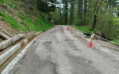Bi errepide-konpontze egingo dituzte datozen egunetan Aramaion