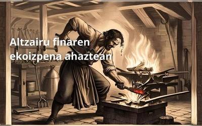 Altzairu finaren ekoizpena ahaztean