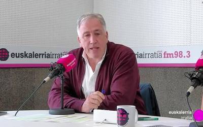 Joseba Asiron: "PSNrekin akordio zabalak ditugu, hizkuntza politikan izan ezik"