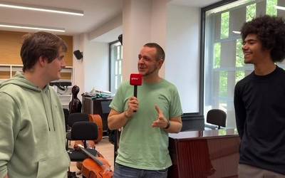 Jon Mestre eta Txomin Maidagan, bi musikari gazte indarrak batuta