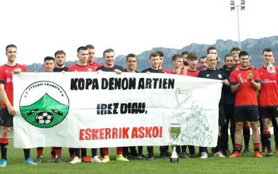 "Kopak ilusio handia piztu du, baina orain ligan zentratu beharra dugu, igoera fasera dinamika onean iristeko"