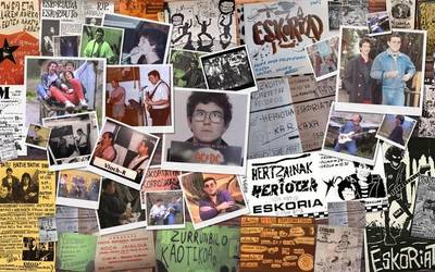 Eskoria-Tza musika taldea sortu zela 40 urte pasata, ikus-entzunezkoa omenaldi gisa