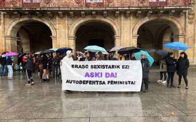Debagoienean ere Haron izandako erailketa matxista salatu dute