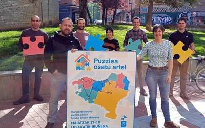 Orion egingo du geldialdietako bat euskal presoen aldeko 'Puzzlea osatu arte' egitasmo ibiltariak