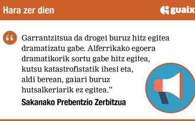 Bizitzaren erronkei aurre egiteko hezi