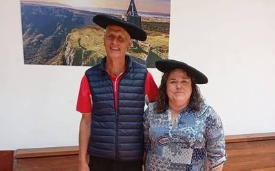 Josune Sarrionandia eta Jose Pedruzo garaile Otxomaio jaietako jaurtiketan