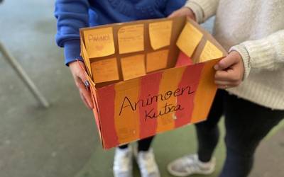 Zaintzen Ginkanak egin dituzte Elorrioko ikasleek