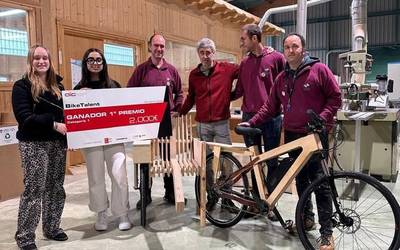 Bike Talent lehiaketa irabazi du bigarren urtez jarraian Izarraitz Lanbide Heziketak
