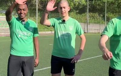 Soraluzeko Aitor, Ahadu eta Aiert abilezia jokoan