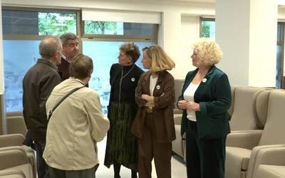 Ikusmin handia sortu du Garbiñe Otegi eguneko zentroaren irekierak
