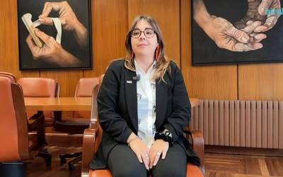 Guruzne Carrassson: "Oinarrizko zerbitzuetan inbertsio handia egin dugu"