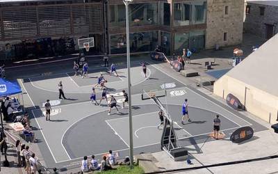 Easo Basketek irabazi du 3x3ko Gipuzkoako saskibaloi txapelketa
