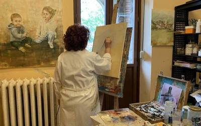 Forondako pintura tailerreko lanak Oxforden ikusgai izango dira gaurtik