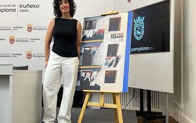 Sandra Nadalen 'Iruindarren etxea' kartelak iragarriko ditu aurtengo sanferminak