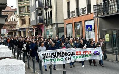 Sunsundeguiko langileak kaleratuta