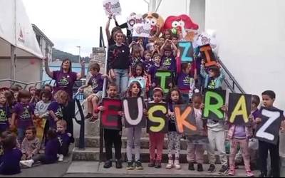 Arrasate Herri Eskola, Euskaraldiarekin bat