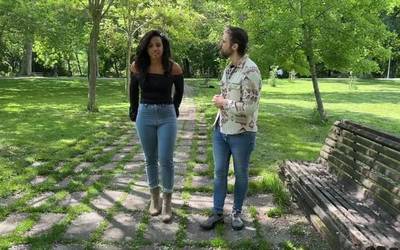 Maria Cruickshank aktore oñatiarra 'Mari, sorgin-ehiztari' telesailaren parte izan da