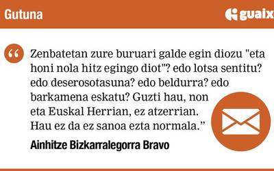 Euskaraldia, euskaldun moduan armairutik ateratzeko aukera ederra