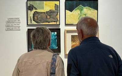 Akuarelaz egindako artelanak ikusgai Bergarako Aroztegin