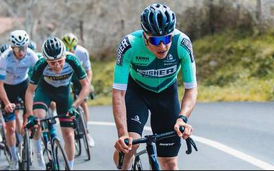 Iker Gomez hirugarren Iturmendiko podiumean
