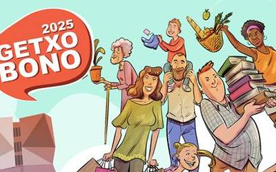 GetxoBono bueltan da 20 euroko erosketa minimoaren baldintzagaz