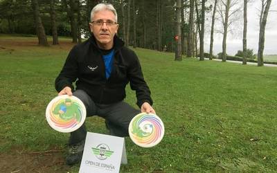 Mikel Ibarrola: “Onura asko ditu Disc-golfak, eta adinak ez du axola”