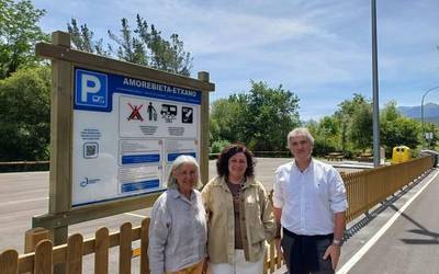 Martxan da Larrea auzoko autokarabanentzako gunea